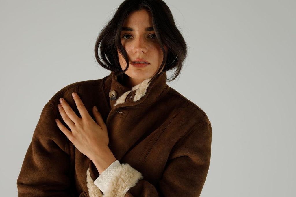 COAT REBECCA IVORY XS/S IVORY - ONE TEE