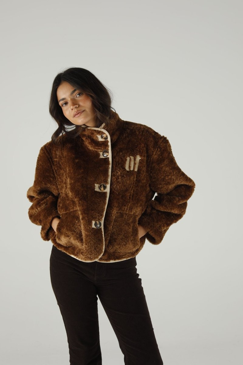 COAT REBECCA OCRE XS/S OCRE - ONE TEE
