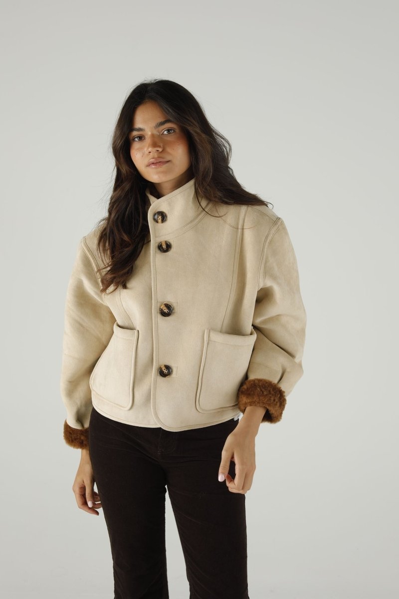 COAT REBECCA OCRE XS/S OCRE - ONE TEE