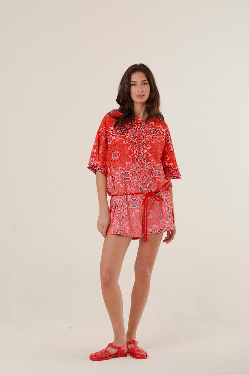 COMBI - SHORT BLAKE RED XS/S - ONE TEE