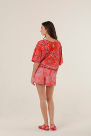 COMBI - SHORT BLAKE RED XS/S - ONE TEE