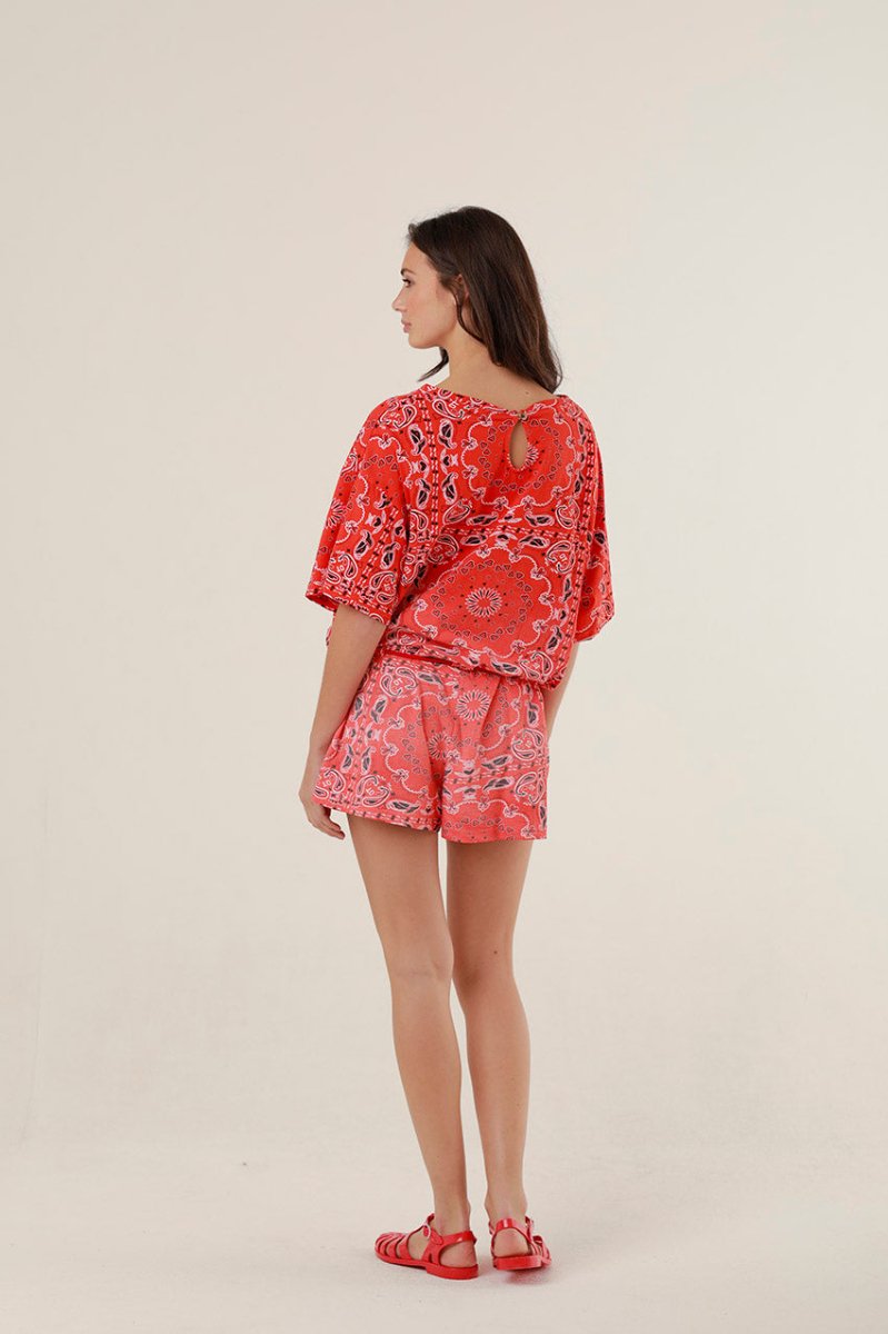 COMBI - SHORT BLAKE RED XS/S - ONE TEE