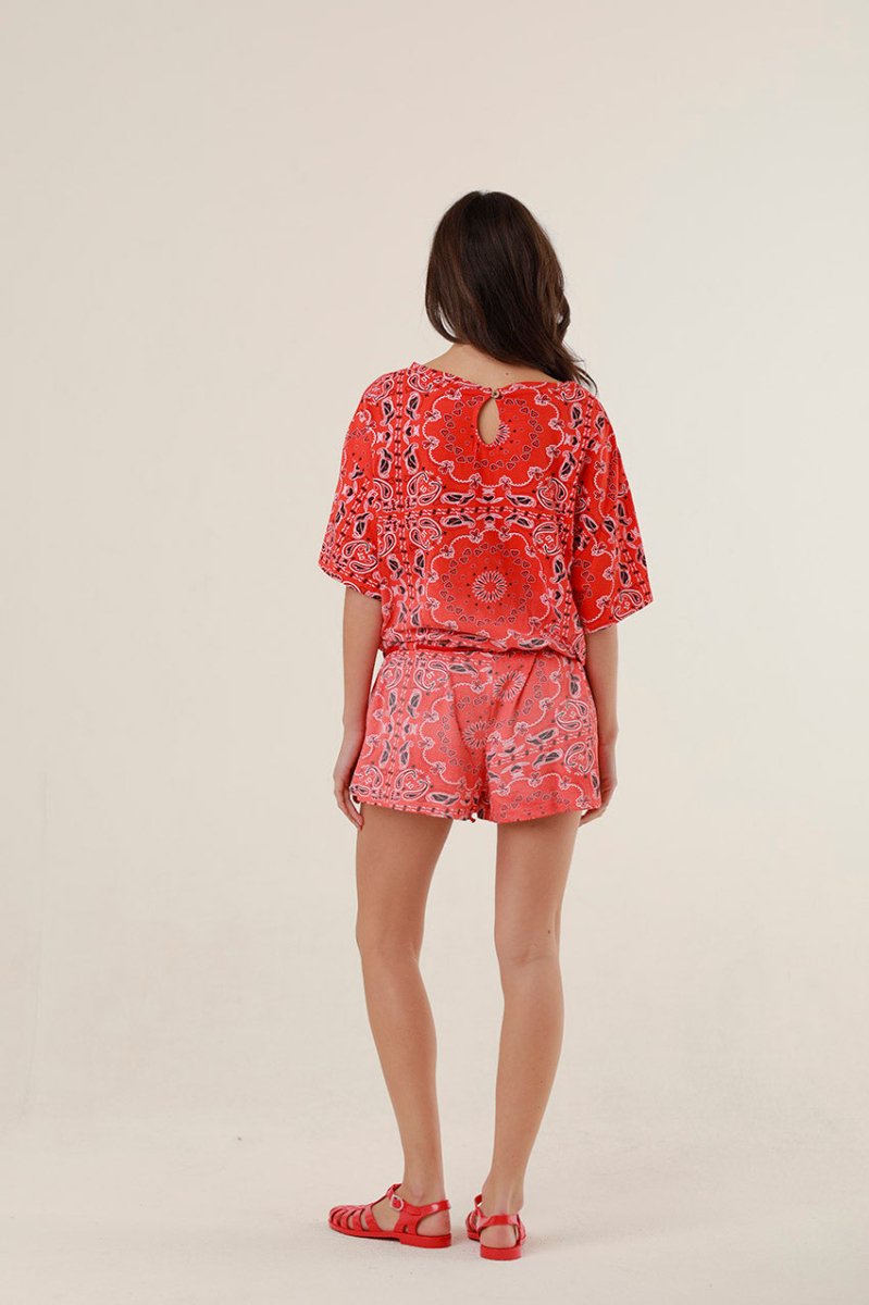 COMBI - SHORT BLAKE RED XS/S - ONE TEE