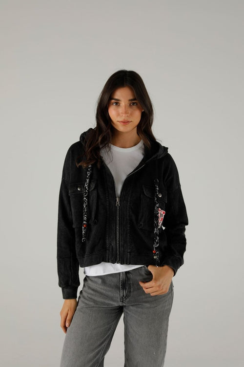 JACKET AMY BLACK XS/S BLACK - ONE TEE