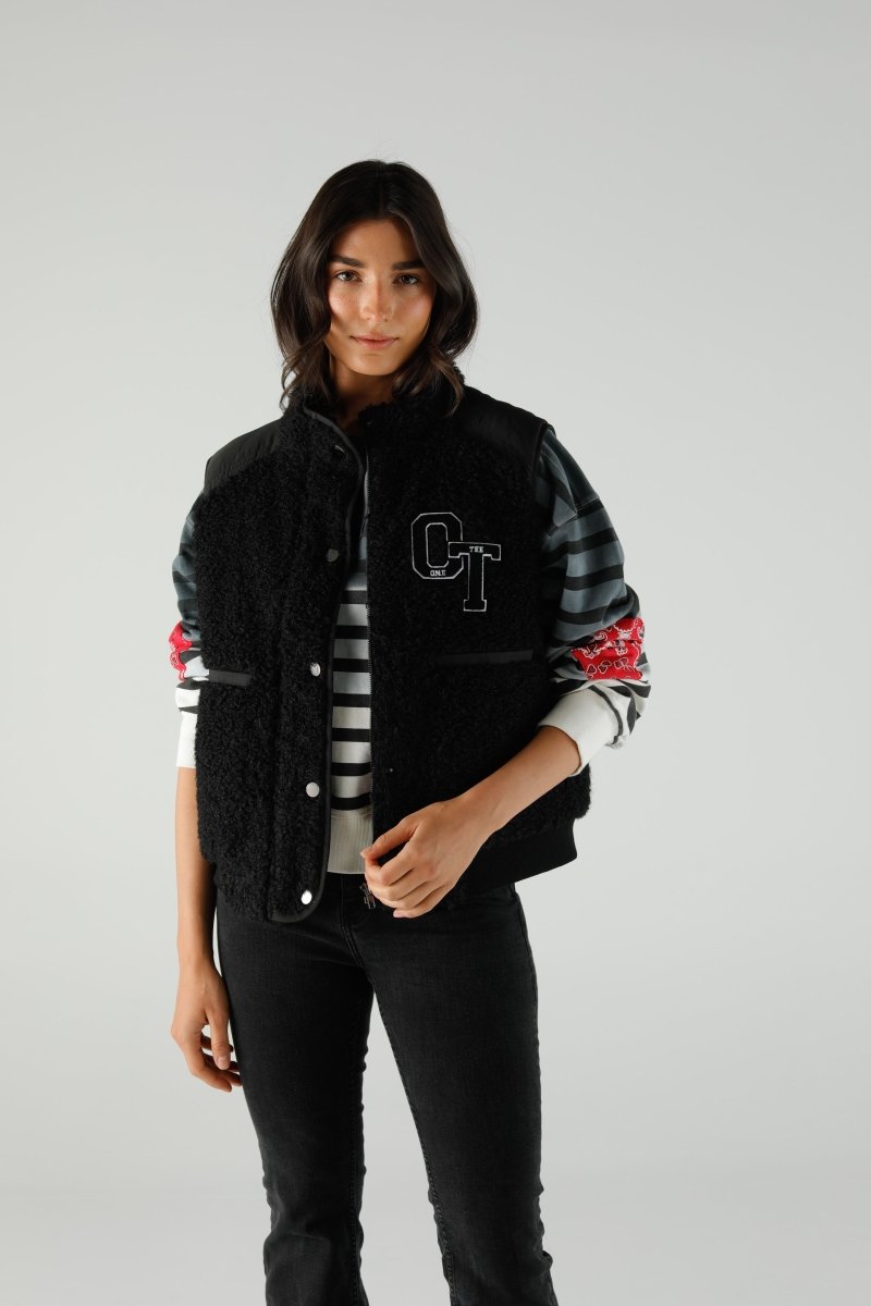 JACKET ERIKA BLACK XS/S BLACK - ONE TEE