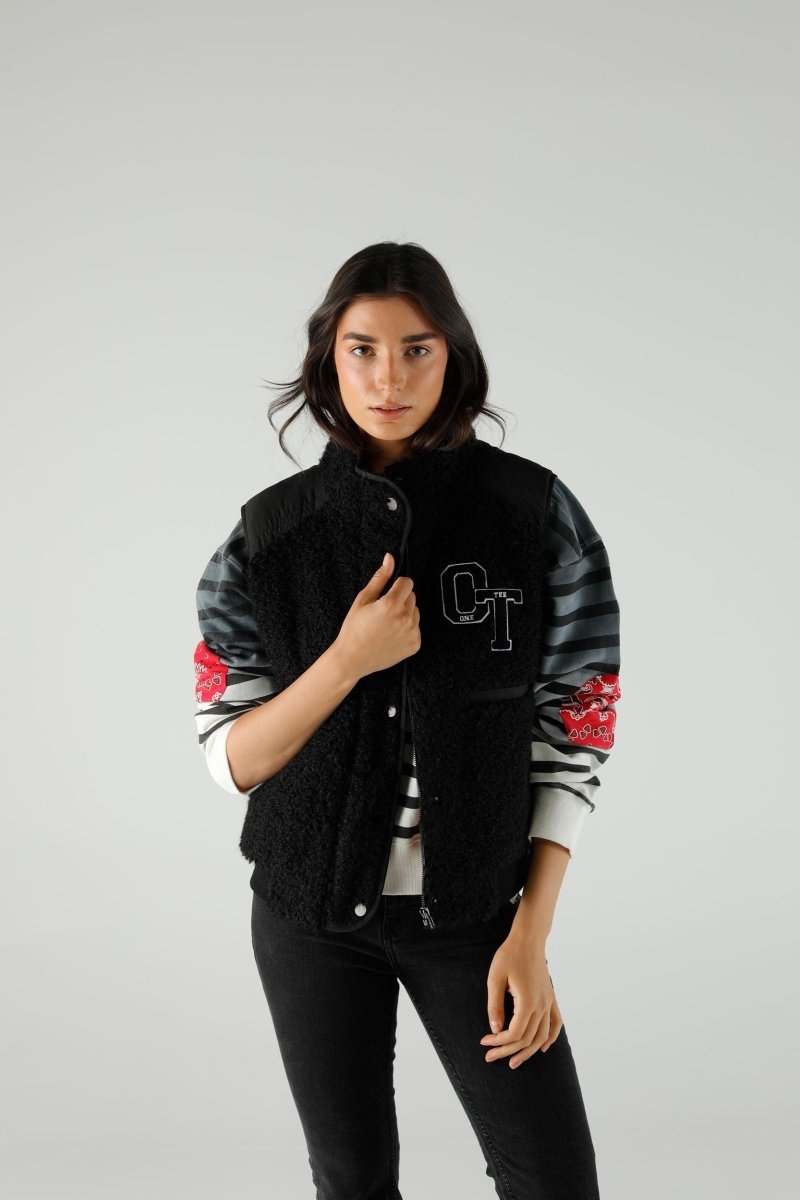 JACKET ERIKA BLACK XS/S BLACK - ONE TEE