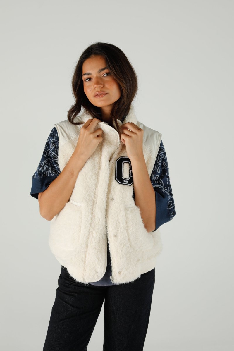 JACKET ERIKA IVORY XS/S IVORY - ONE TEE