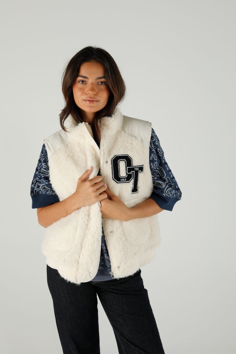 JACKET ERIKA IVORY XS/S IVORY - ONE TEE