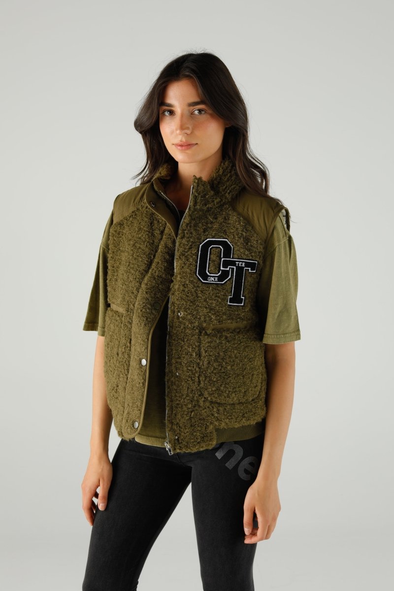 JACKET ERIKA KHAKI XS/S KAKI - ONE TEE