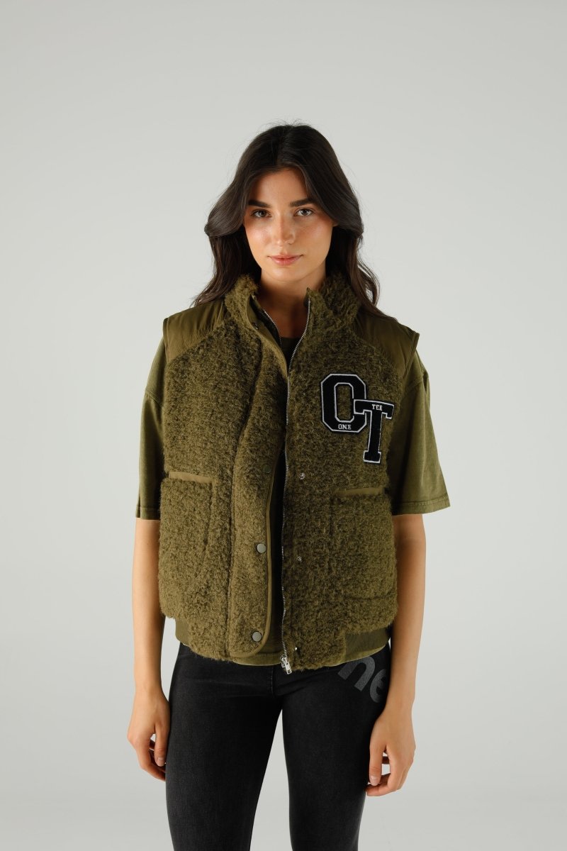 JACKET ERIKA KHAKI XS/S KAKI - ONE TEE