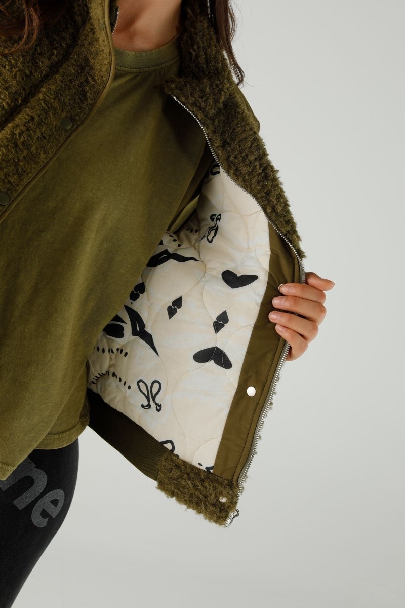 JACKET ERIKA KHAKI XS/S KAKI - ONE TEE