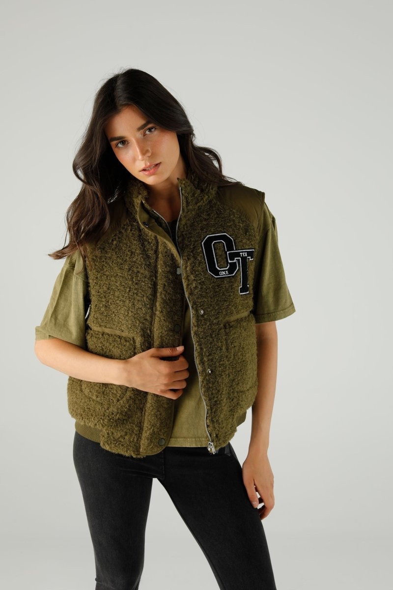 JACKET ERIKA KHAKI XS/S KAKI - ONE TEE