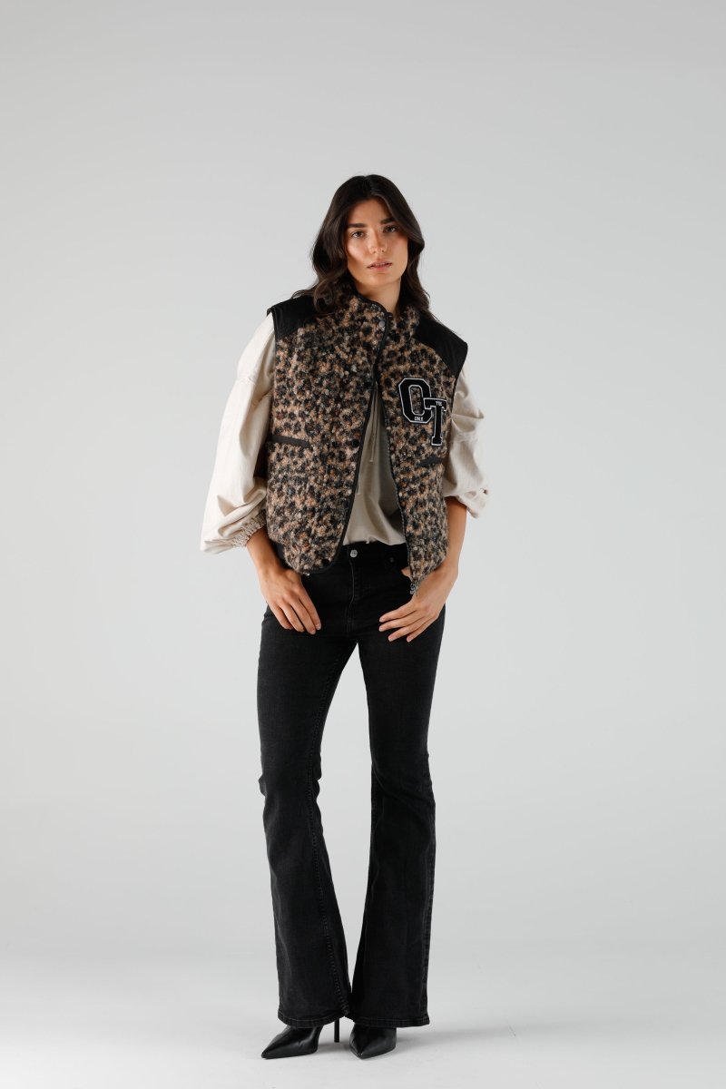 JACKET ERIKA LEOPARD XS/S LEOPARD - ONE TEE
