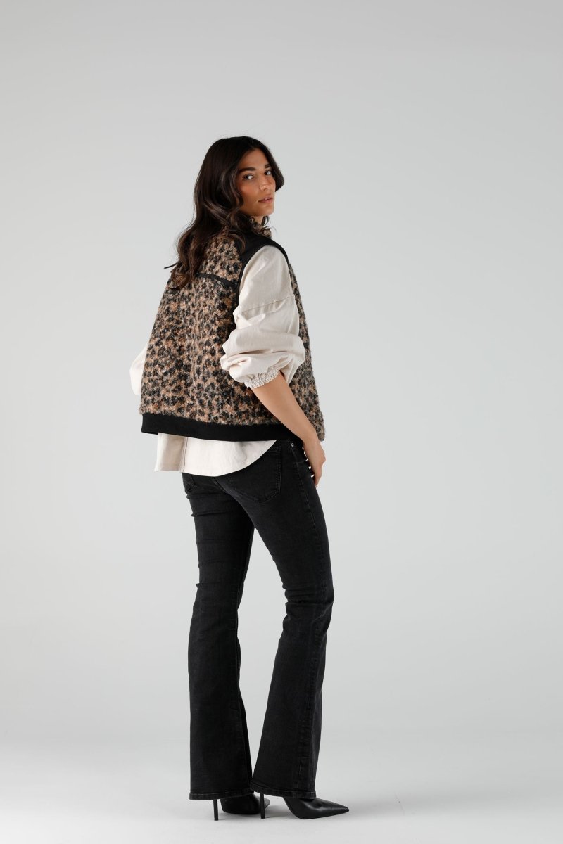 JACKET ERIKA LEOPARD XS/S LEOPARD - ONE TEE