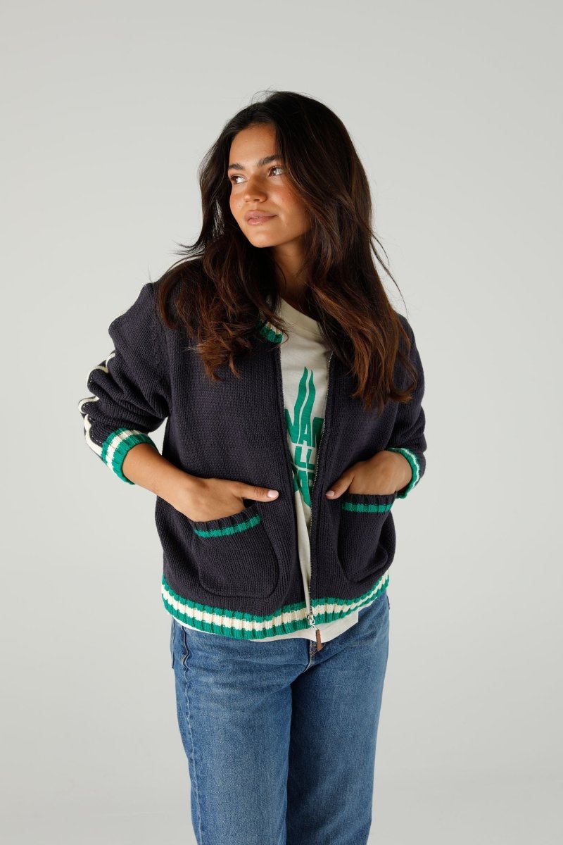 JACKET IRENE INDIGO XS/S INDIGO - ONE TEE