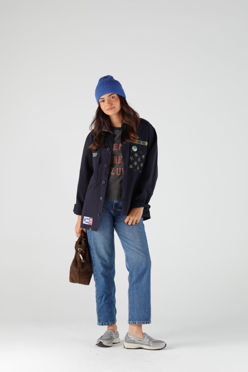 JACKET RITA INDIGO XS/S INDIGO - ONE TEE