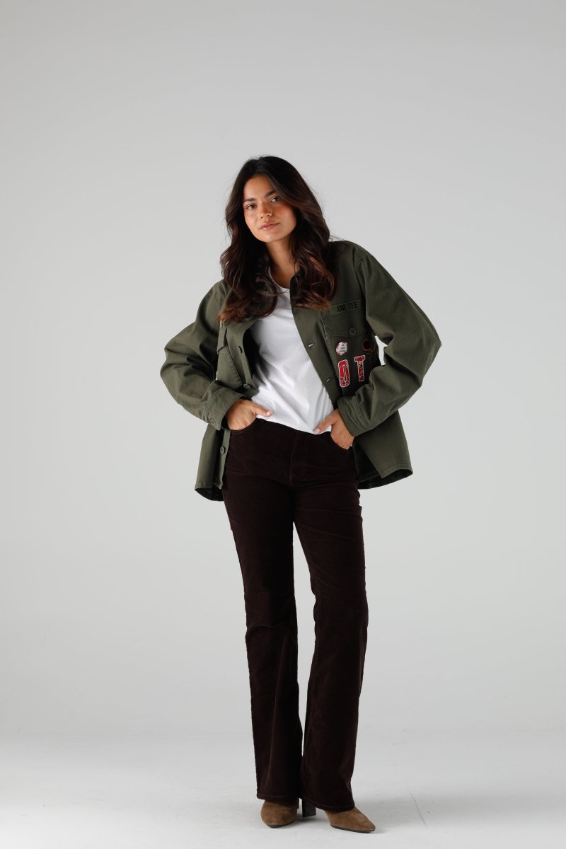 JACKET RITA KHAKI XS/S KAKI - ONE TEE
