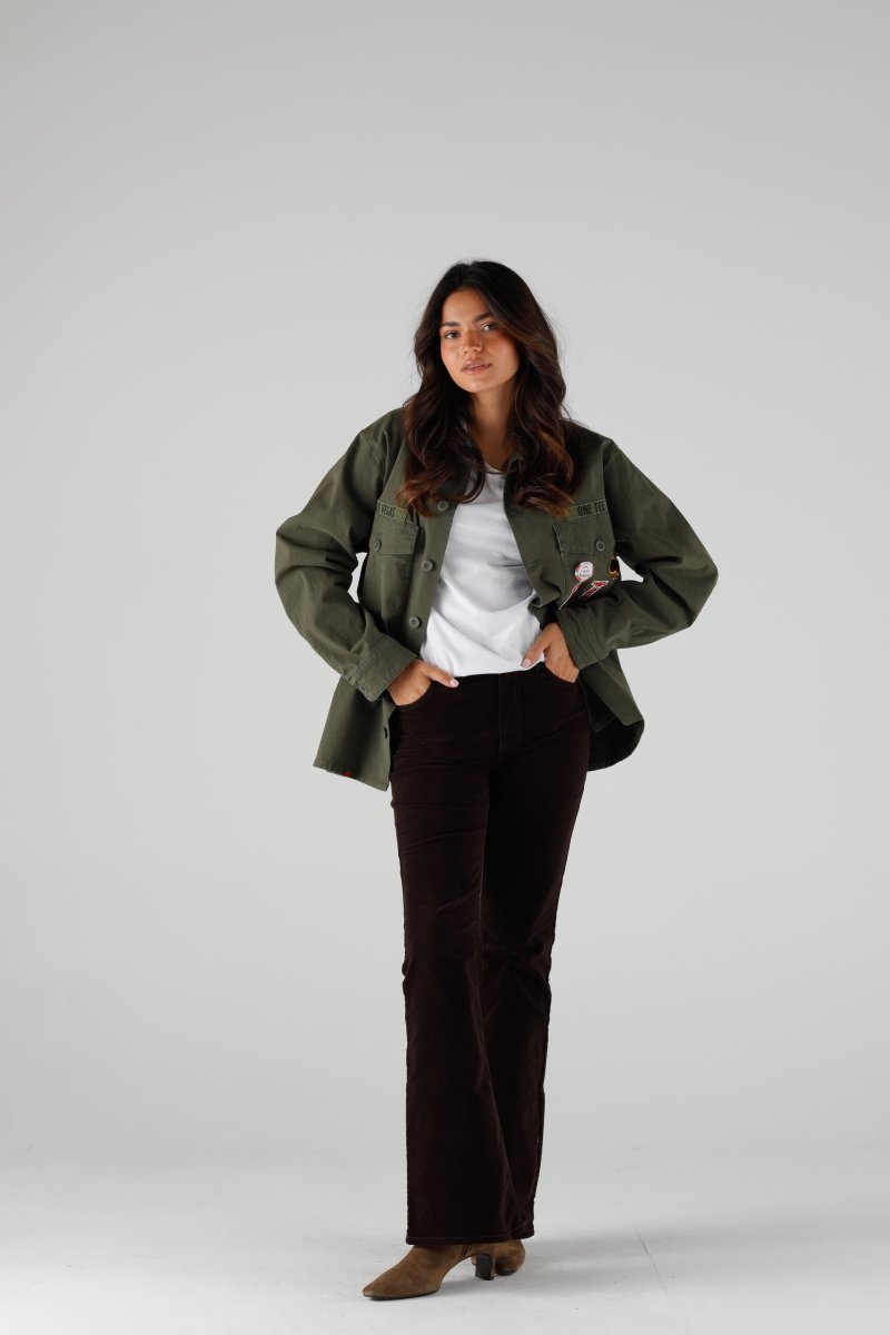 JACKET RITA KHAKI XS/S KAKI - ONE TEE