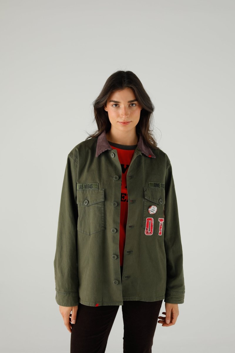 JACKET RITA KHAKI XS/S KAKI - ONE TEE