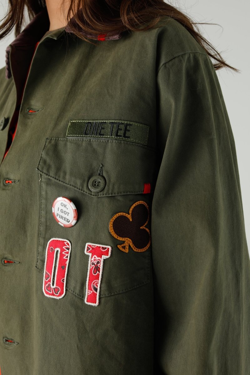 JACKET RITA KHAKI XS/S KAKI - ONE TEE