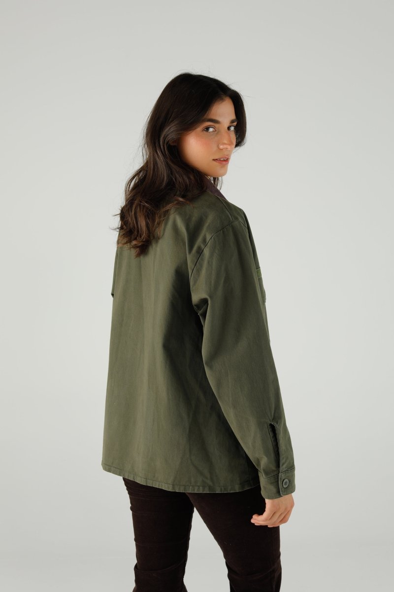 JACKET RITA KHAKI XS/S KAKI - ONE TEE