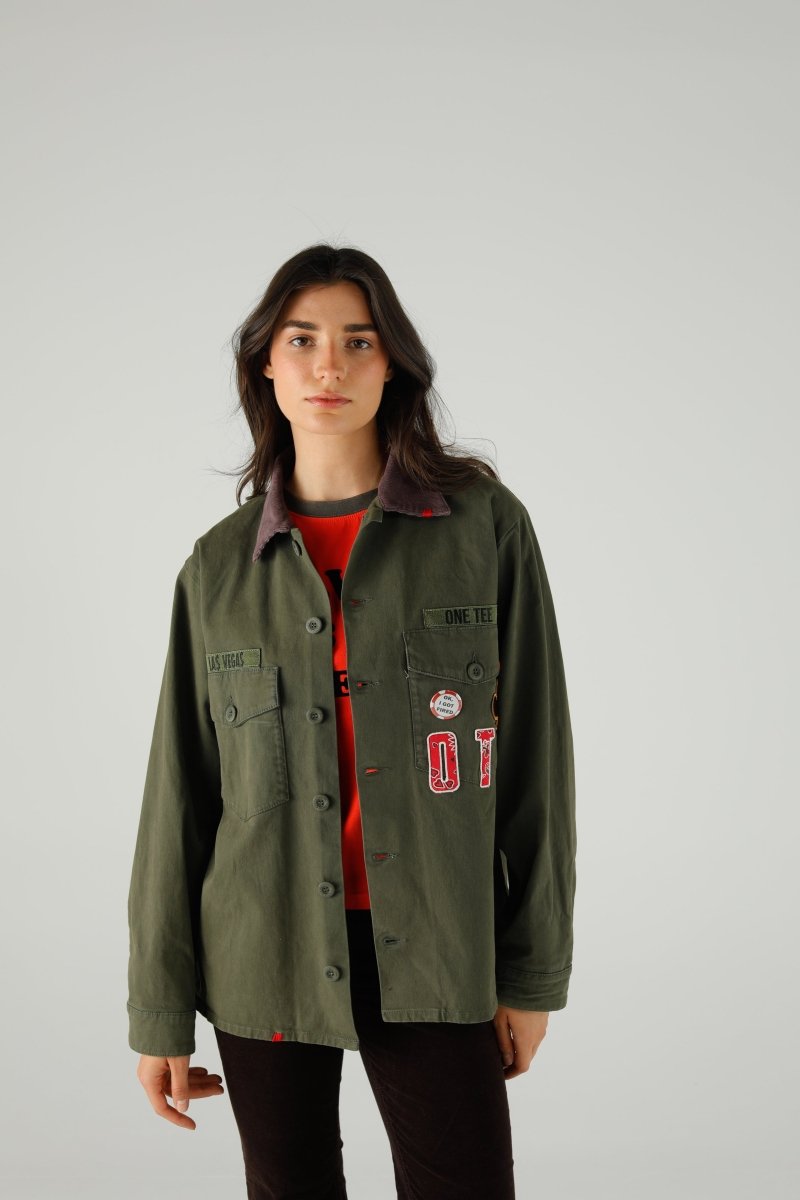 JACKET RITA KHAKI XS/S KAKI - ONE TEE