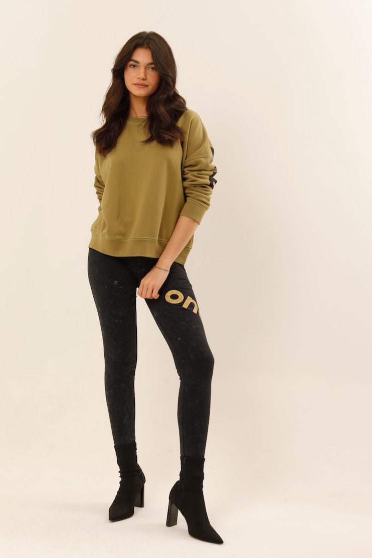 LEGGING LENNY CARBONE S/M - ONE TEE