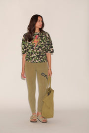 LEGGING LENNY KAKI S/M - ONE TEE