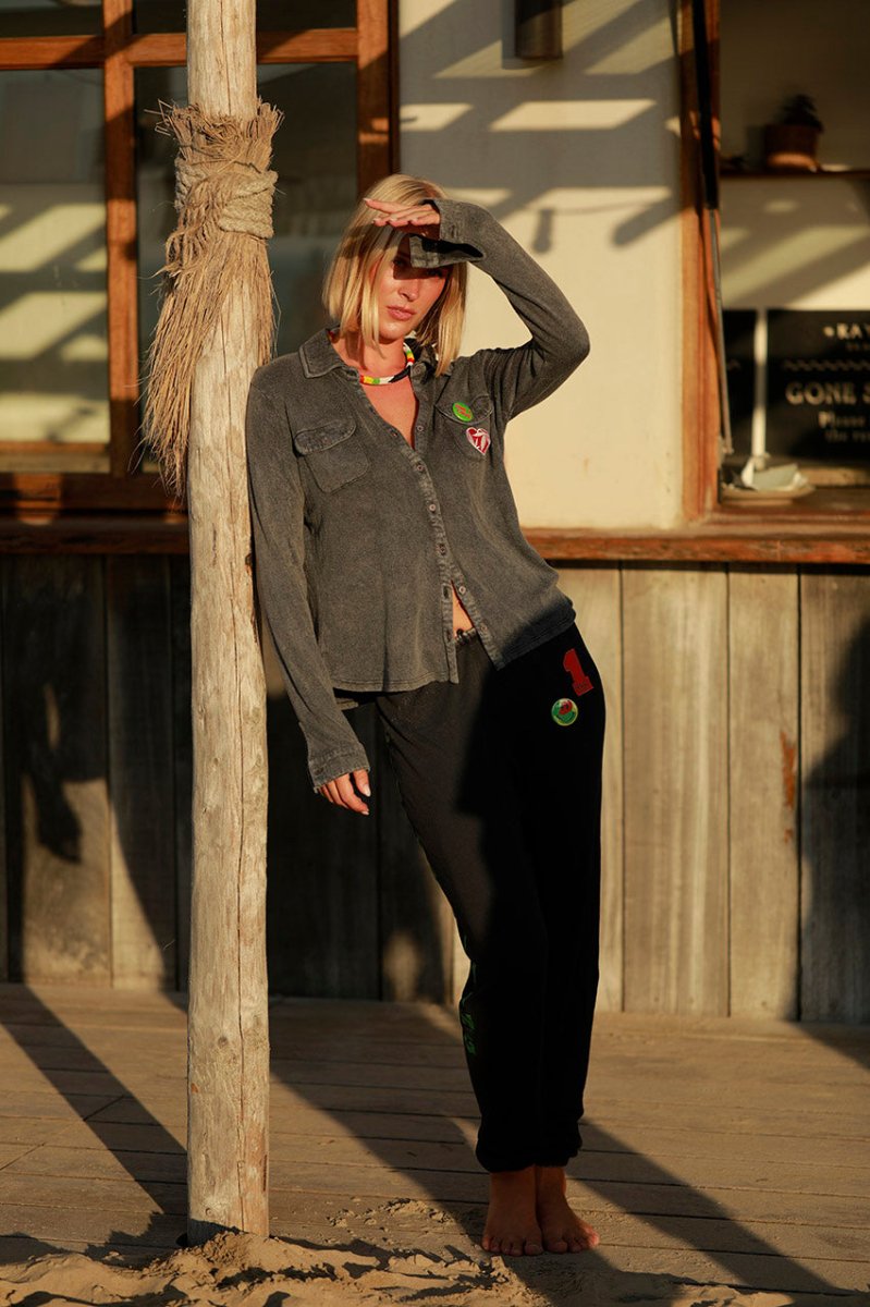 PANT GIULIA CARBONE XS/S - ONE TEE