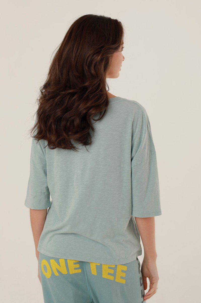 PANT GIULIA STONE BLUE XS/S - ONE TEE