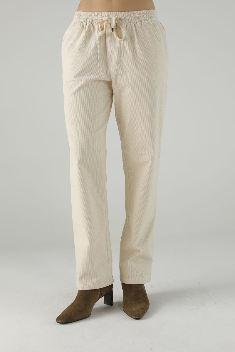 PANTALON SAMANTHA IVORY XS IVORY - ONE TEE