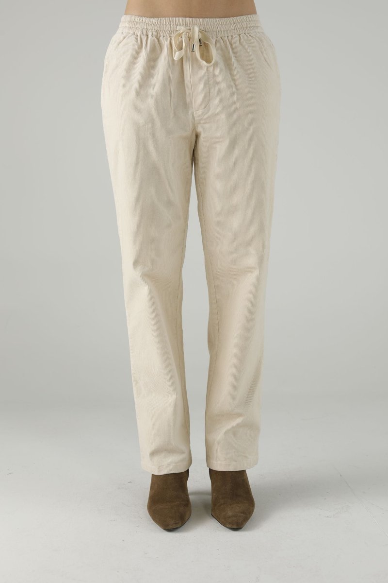PANTALON SAMANTHA IVORY XS IVORY - ONE TEE