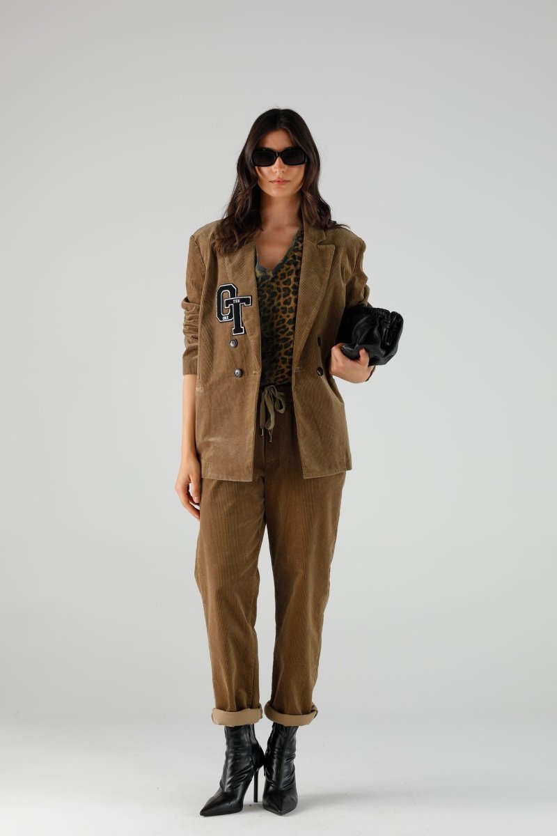 PANTALON SAMANTHA KHAKI XS KAKI - ONE TEE