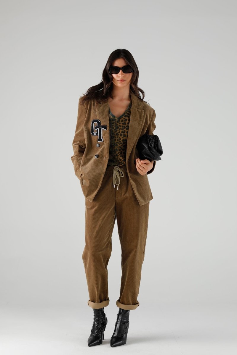 PANTALON SAMANTHA KHAKI XS KAKI - ONE TEE