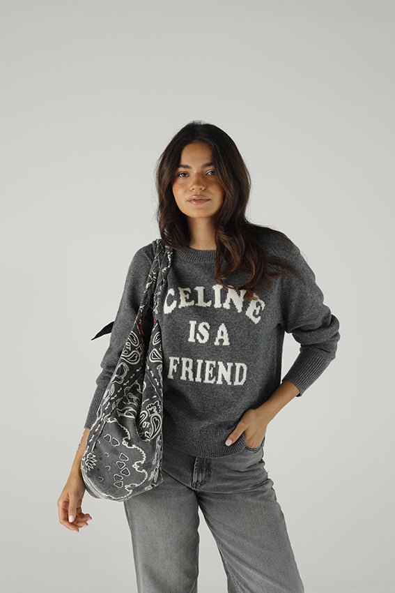 PULL JANICE SLATE XS SLATE - ONE TEE