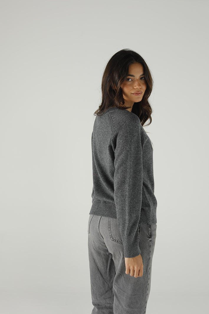 PULL JANICE SLATE XS SLATE - ONE TEE
