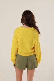 PULL KEILA YELLOW XS - ONE TEE