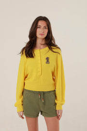 PULL KEILA YELLOW XS - ONE TEE