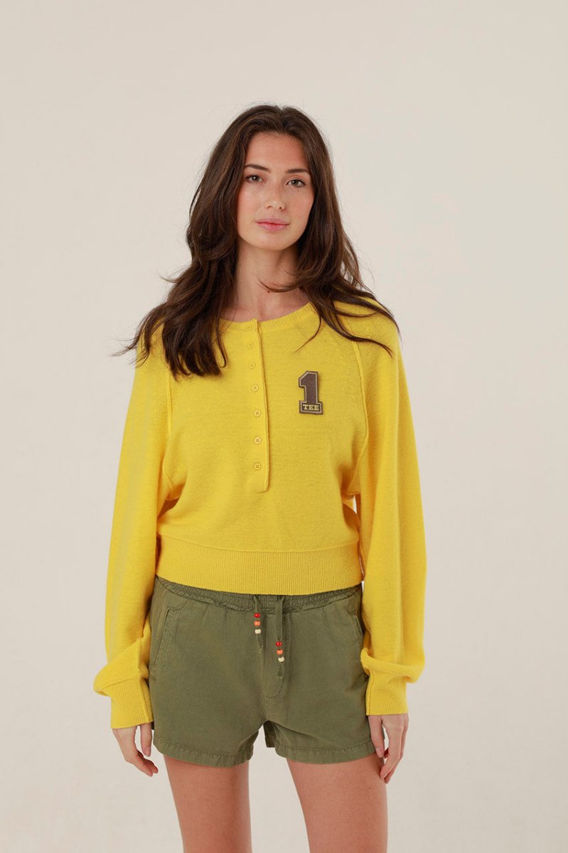 PULL KEILA YELLOW XS - ONE TEE