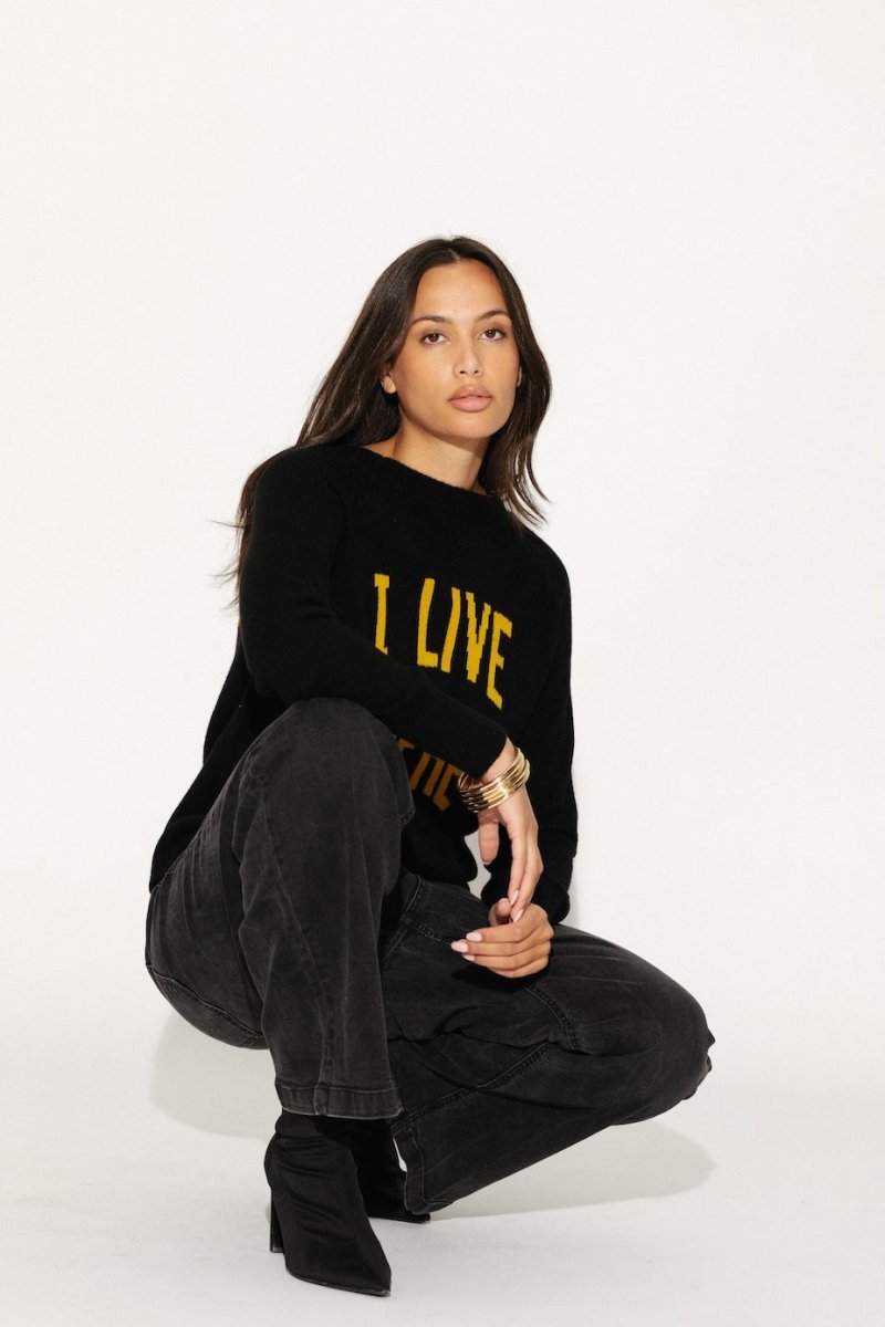 PULL MARAGARETH BLACK XS - ONE TEE