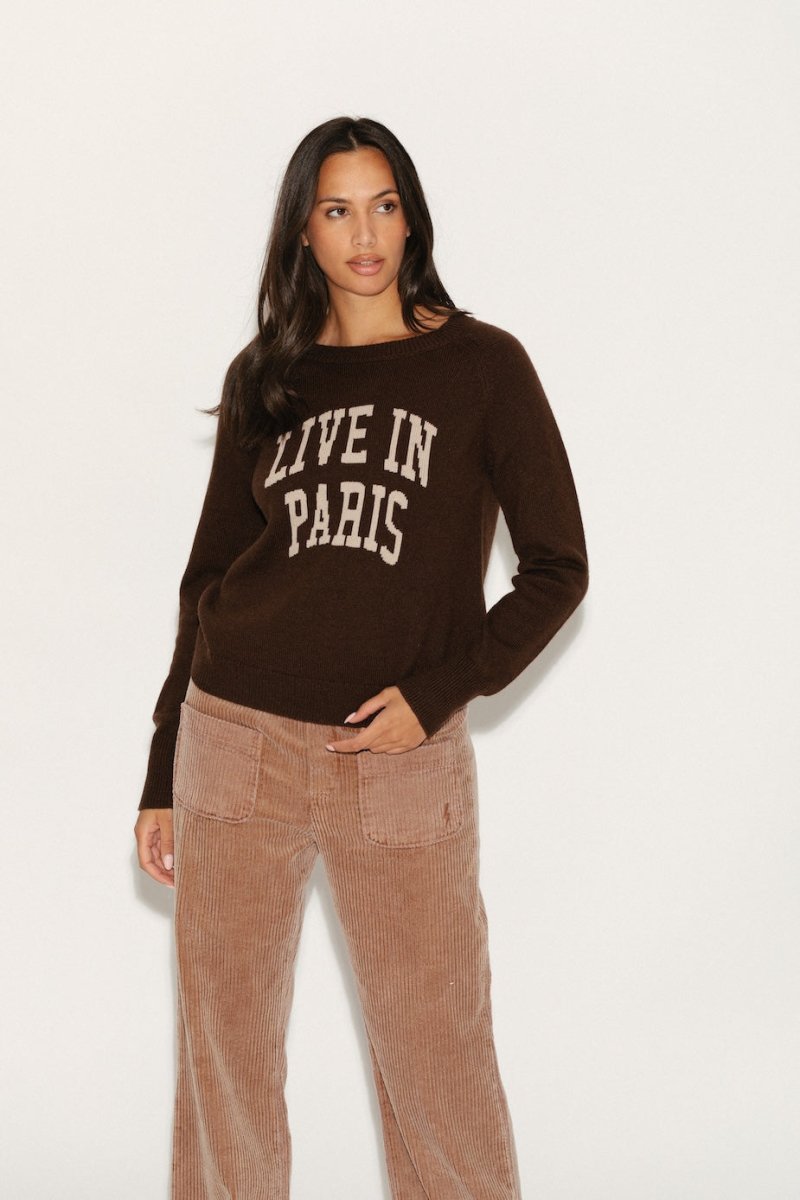 PULL MARAGARETH CHOCOLAT XS - ONE TEE