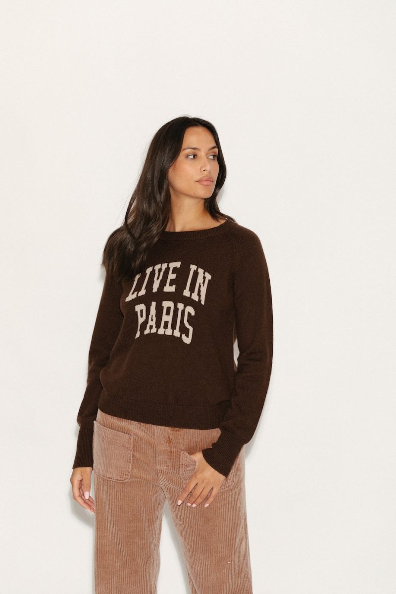 PULL MARAGARETH CHOCOLAT XS - ONE TEE