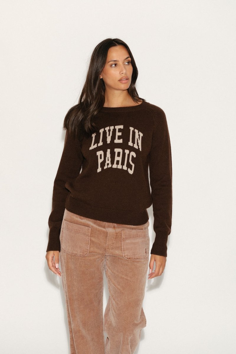 PULL MARAGARETH CHOCOLAT XS - ONE TEE