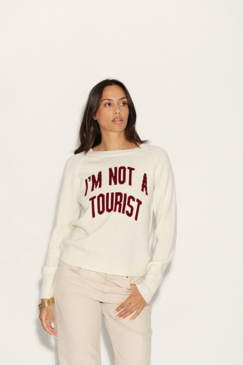 PULL MARAGARETH IVOIRE XS - ONE TEE