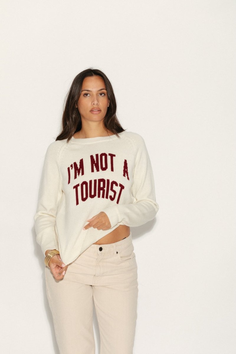 PULL MARAGARETH IVOIRE XS - ONE TEE