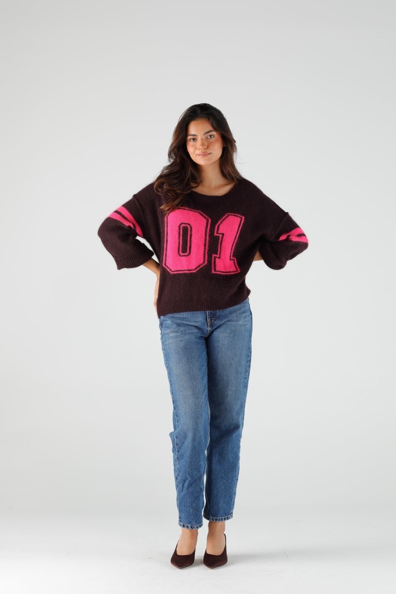 PULL NAOMI COCOA XS COCOA - ONE TEE