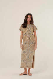 ROBE LONGUE HENRY SAND XS - ONE TEE