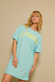 ROBE MARGARETH AQUA XS - ONE TEE