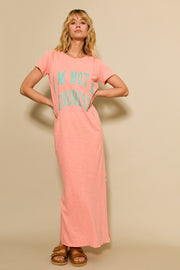 ROBE MARGARETH CORAL XS - ONE TEE