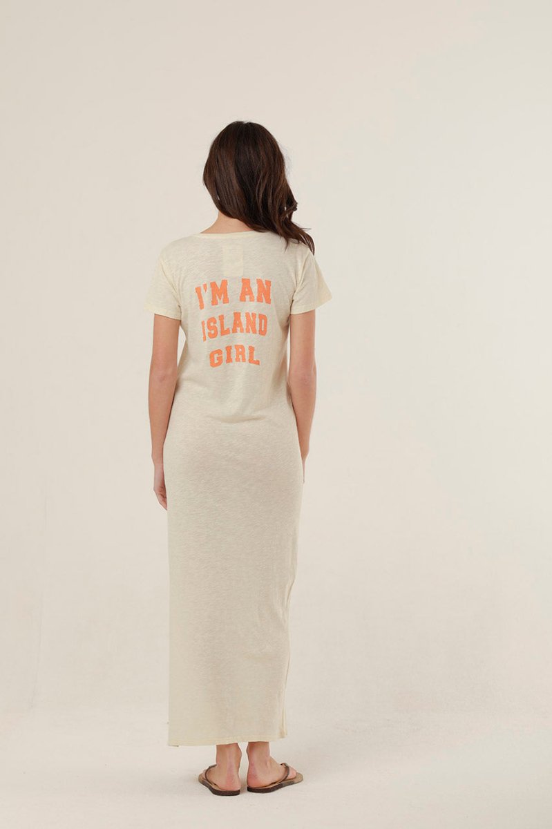 ROBE MARGARETH MILK XS - ONE TEE